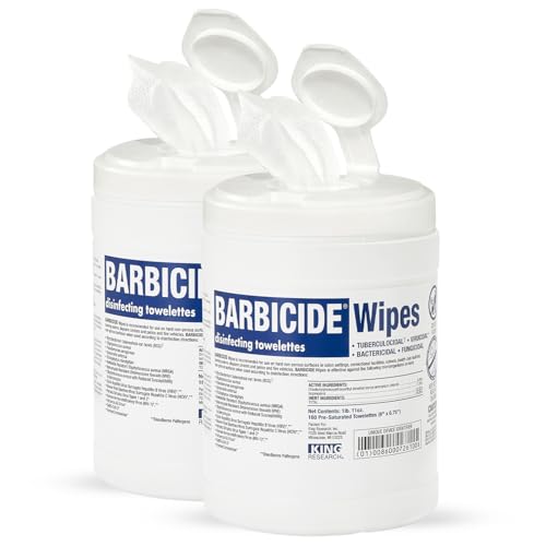 Professional Disinfecting Wipes 2-Pack - Hospital-Grade Surface Cleaner, 160 Count Each