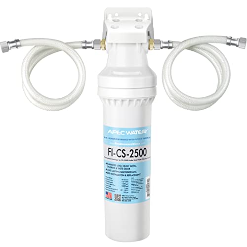 Under Sink Water Filter System CS-2500 15x3.5 Inches Pack of 1 - High Capacity, Easy Install