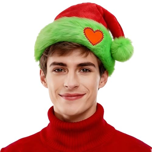 Unisex Santa Hat for Adults Christmas Holiday Party Supplies