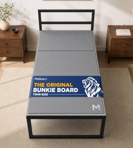 Twin Size Bunkie Board - Low Profile Under Mattress Support (38x75) - No Height Change
