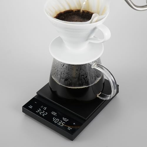 HARIO Coffee Scale Polaris Black Measuring Gift Present CST-2000-B