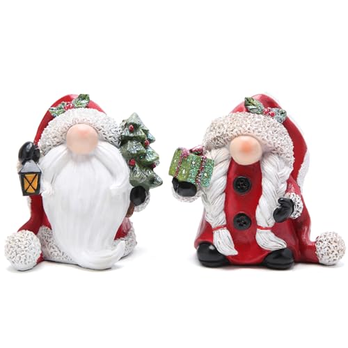 Hodao Christmas Elf Decorations Set - Unique Handcrafted Holiday Ornaments