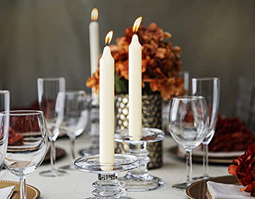 BOLSIUS Ivory Household Candles Bulk Pack 45 Count - Unscented