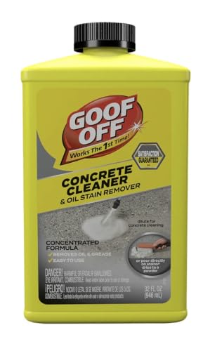 NATIONAL MFG 32oz Oil & Grease Remover Degreaser for Concrete, No Rinsing