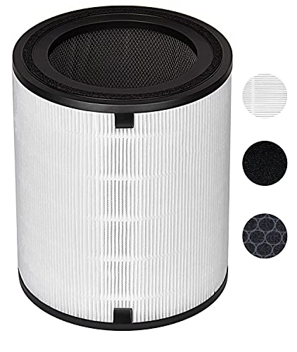 LEVOIT LV-H133 Air Purifier Replacement Filter Set - 3-in-1 HEPA & Carbon Filters