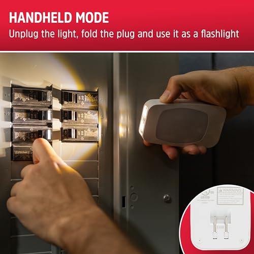 Energizer Power Failure Night Light 6 Pack - 4-in-1 Rechargeable Emergency Lights