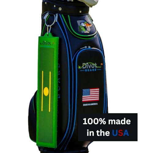Golf Swing Trainer Divot Board with Instant Feedback - Improve Your Low Point & Swing Path