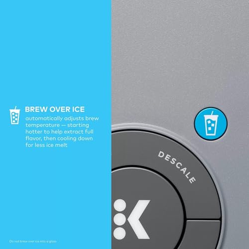 Keurig K-Iced Plus Single-Serve Iced Coffee Maker, Fits Travel Mug, Removable Water Reservoir