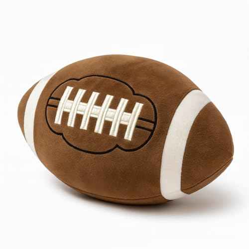 Football Plush Pillow Boy: Soft Stuffed Throw Toys Gift Sports room decor 8-12 year old