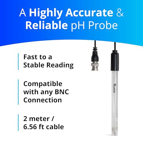 Bluelab pH Probe for Water - Replacement Electrode for Hydroponic & Indoor Plants