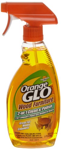 Orange Glo Wood Furniture Polish with Orange Oil - 16 oz, Case of 6