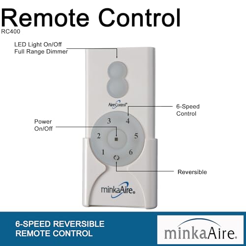 Minka-Aire Wing Handheld Remote Control System - RC400 White