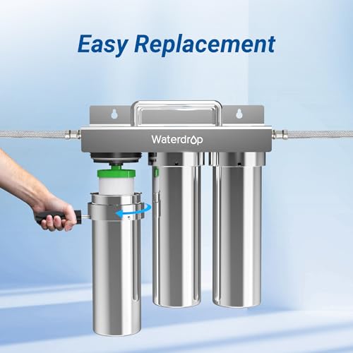 Water Filter Replacement Pack for Under Sink Waterdrop TST - Maxblue P1 U2 C3