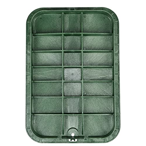15x22 Inch Rectangular Jumbo Valve Box with Cover for Irrigation Systems - Black/Green Variation of THIS listing