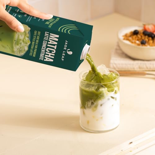 Matcha Latte Concentrate Pack of 6 - 32oz Organic Green Tea Superfood