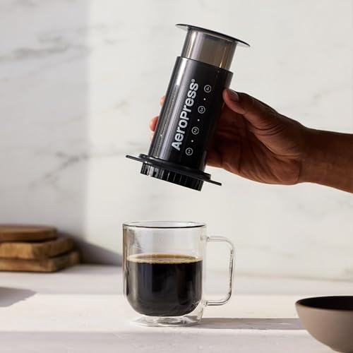AeroPress Original Coffee Maker - 3-in-1 Pour-Over, French Press & Espresso