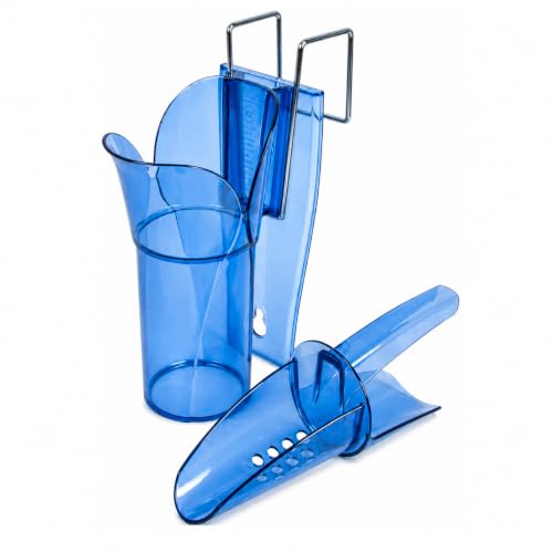 Ice Scoop 6 oz to 10 oz with Mount - San Jamar Saf-T-Scoop Guardian