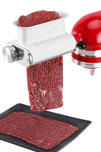 Meat Tenderizer Attachment for KitchenAid & Cuisinart Mixers - 3 Thickness Settings