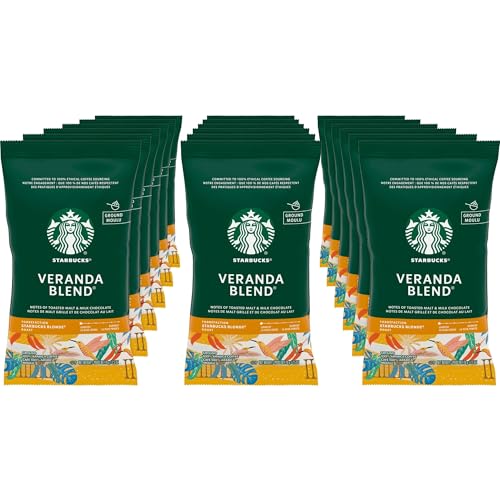 Premium Blonde Roast Ground Coffee 2.5oz Pack of 18 | Fresh Coffee Beans