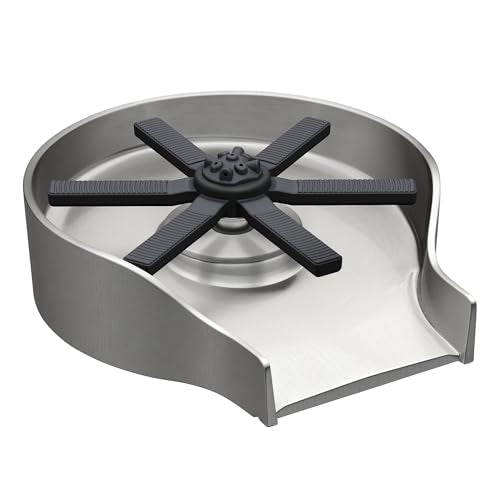 Kraus CleanMate Glass Rinser for Kitchen Sink - Spot-Free Stainless Steel KGR-500SFS