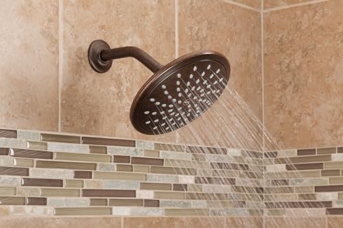 Moen 8-Inch Rainshower Showerhead - Oil Rubbed Bronze / 2.5 GPM