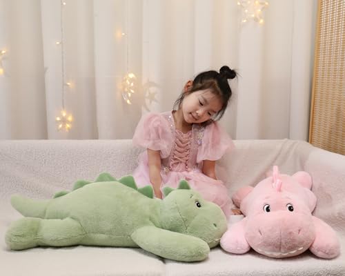 XMV 31 inch 5 lbs Dinosaur Weighted Stuffed Animals, Dino Plush Toy
