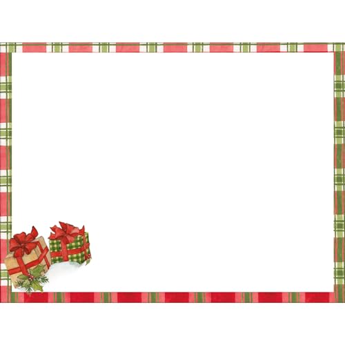 Lang Christmas Deliveries Susan Winget Holiday Card Set - 12 Linen Embossed Cards & Envelopes