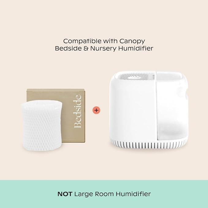 Canopy Bedside Humidifier Replacement Filter - 6 Week Wood Pulp Filter