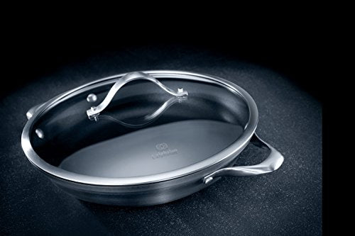 Calphalon 12-inch Hard-Anodized Nonstick Everyday Sauté Pan with Lid