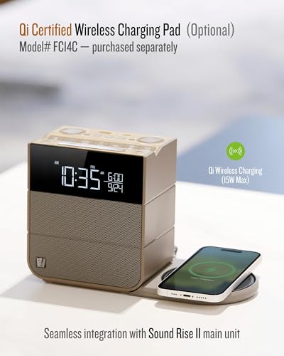 Soundfreaq Sound Rise II, SFQ-16: Bedside Alarm Clock Radio &