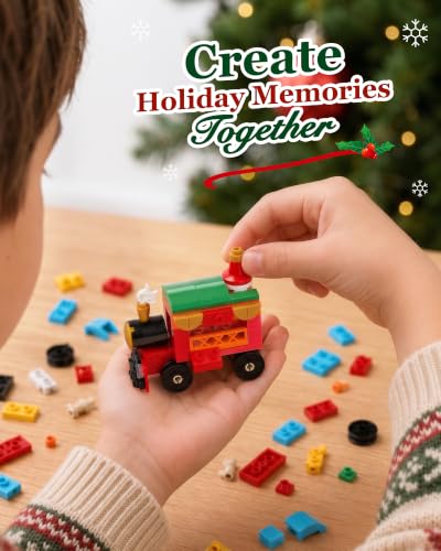 Christmas Tree & Train Advent Calendar 2026 for Kids Teens Adults - Holiday Countdown
