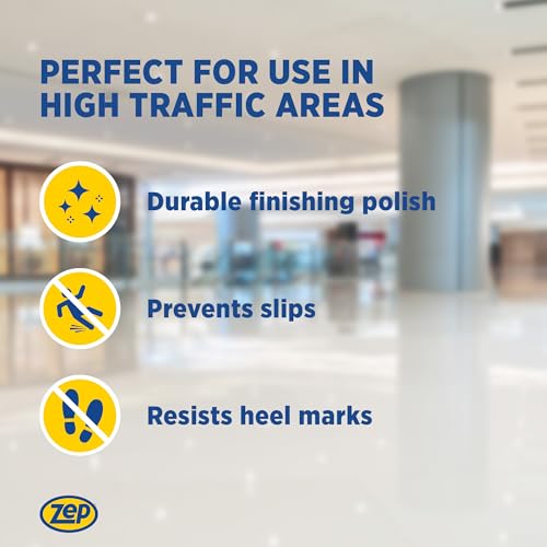 High Traffic Floor Polish - 5 Gallon Commercial Grade Floor Protection