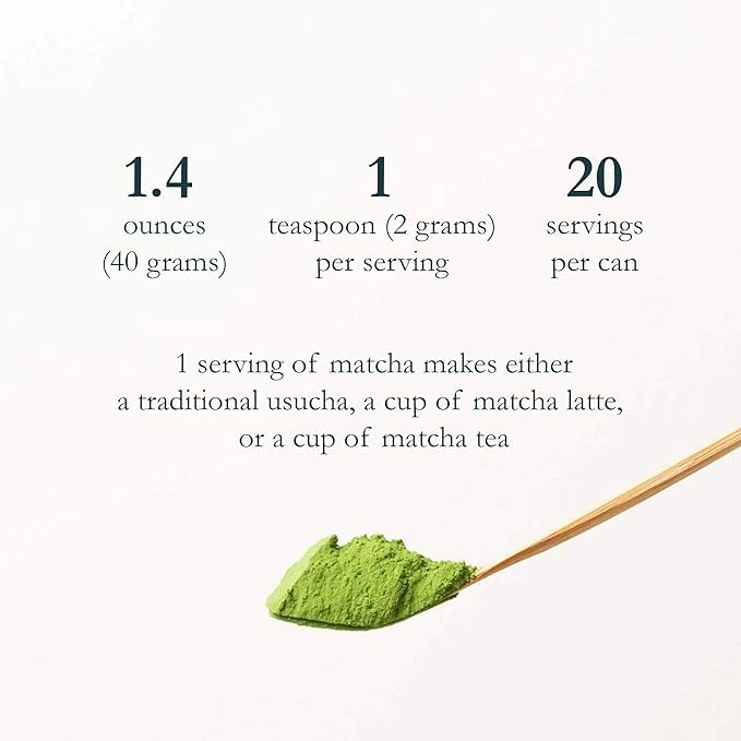 Naoki Matcha - Authentic Japanese Ceremonial Grade Green Tea Powder | Chiran Harvest Collection (40g / 1.4oz)