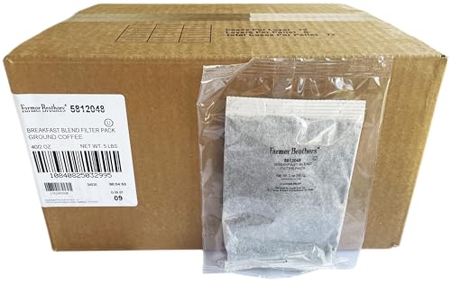 Farmer Brothers Breakfast Blend Medium Roast Coffee Filter Packs - 40 x 2 oz