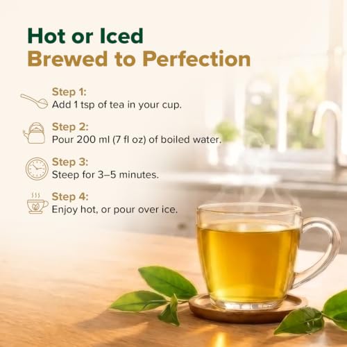VAHDAM Himalayan Green Tea Loose Leaf 12oz - 170+ Cups, Long Leaf, Premium Himalayan Green Tea