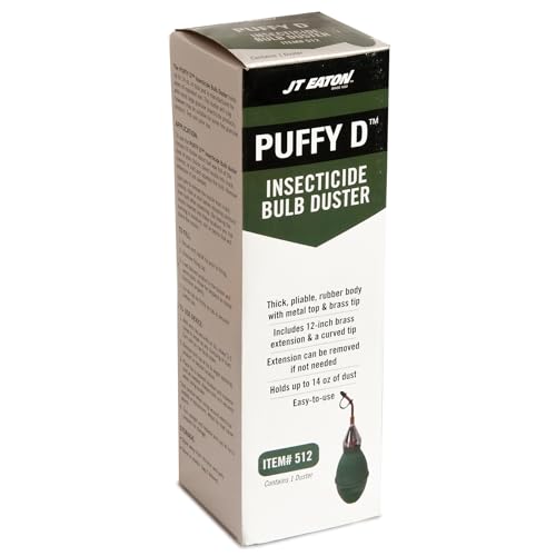 Insecticidal Dust Duster with 12-Inch Brass Extension for Pest Control
