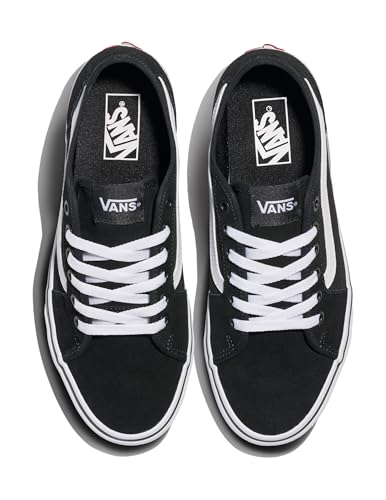Vans Men's Filmore Decon Sneakers - Black White, Size 10