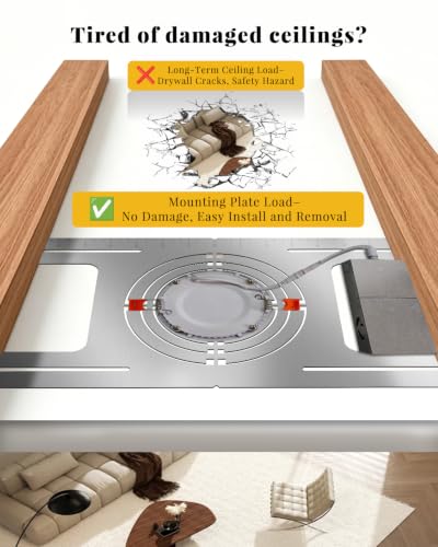 24-Pack New Construction Mounting Plate for 2-6 Inch Recessed LED Lights - Compatible with Ceiling Joists and Beams - Galvanized Steel for Durable, Rust-Resistant Installations (Variation: 24)