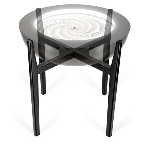 Homedics Drift Sandscape Solid Wood Stand - Black / 21 Inch Large