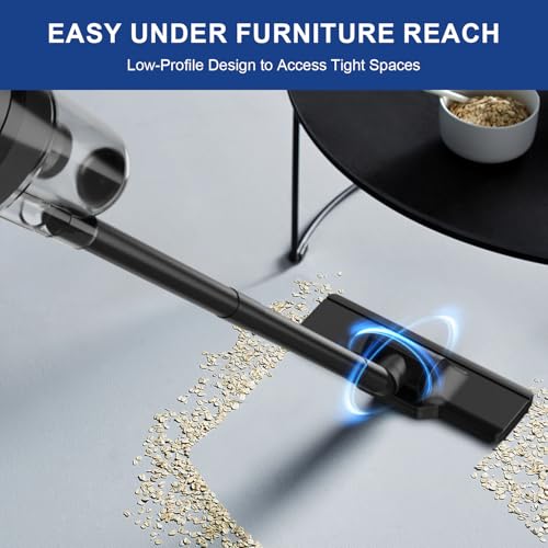 SOWTECH 6-in-1 Corded Vacuum Cleaner for Hard Floors & Pet Hair - Lightweight & Portable StickVac