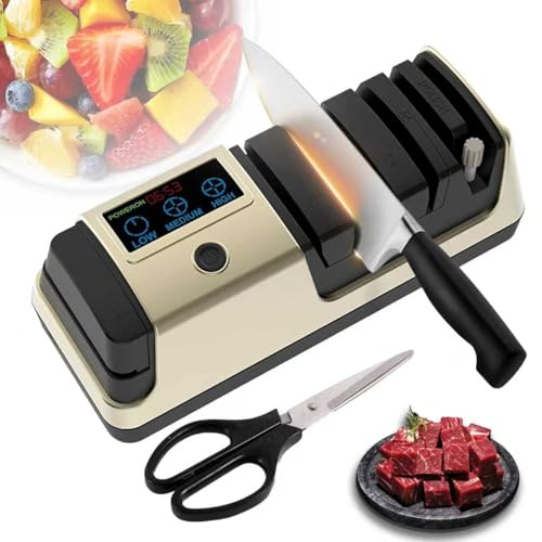 5-in-1 Electric Knife Sharpener for Kitchen Knives, Scissor with
