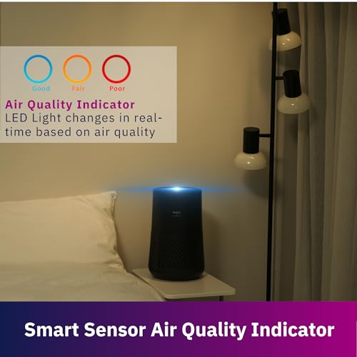 Winix A230 HEPA Air Purifier for Bedroom 1110 Sq Ft Charcoal Gray
