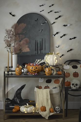 Lenox Vintage Figural Pumpkin Halloween Candy Bowl