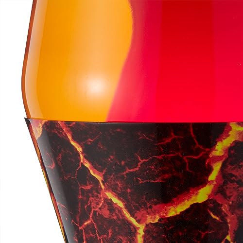 14.5-Inch Classic Lava® Lamp - Red Wax & Orange Liquid Motion Night Light