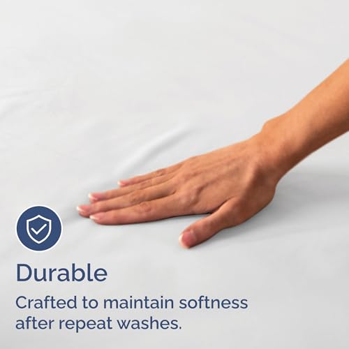 CGK Unlimited Twin Flat Sheets Bulk Pack of 20 - White, 66x96 Inches