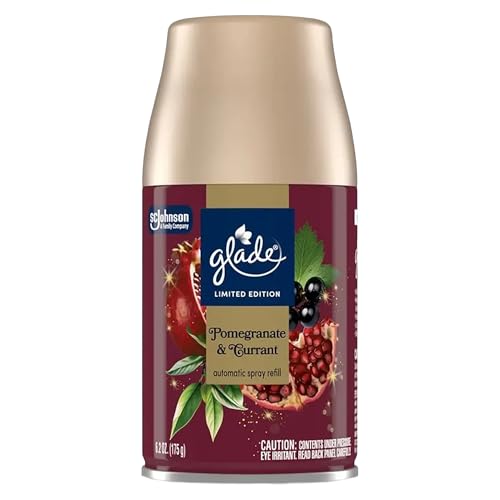 Glade Automatic Spray Refill Pack - Pomegranate & Currant Scent, 6 x 6.2 oz