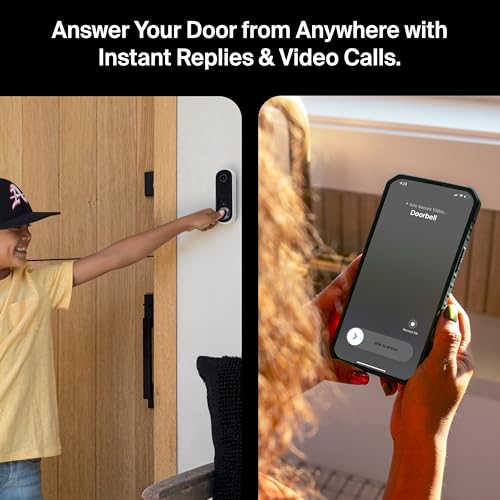 Wireless or Wired Video Doorbell Camera 2K - 1 Count / Doorbell Only