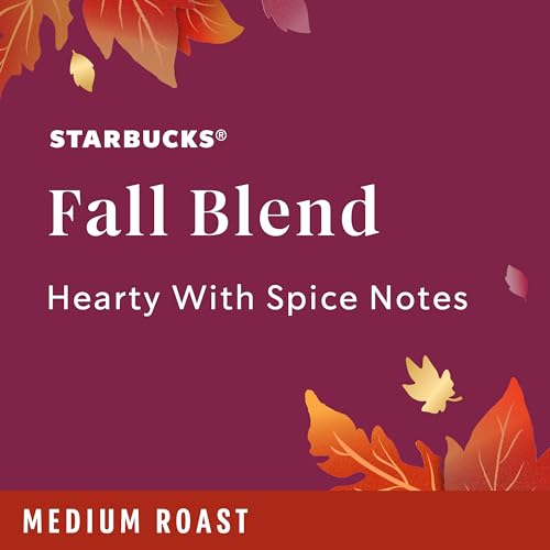 Starbucks Fall Coffee Bundle - Pumpkin Spice, Smoked Butterscotch & Medium Roast K-Cups, 30 Pods