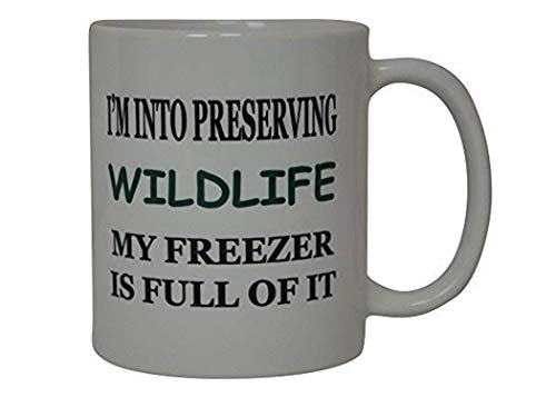 Rogue River Tactical Hunting Coffee Mug - Funny Wildlife Preserving Gift, 11oz