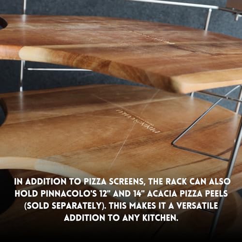 Folding Pizza Rack with five 14 Inch Screens
